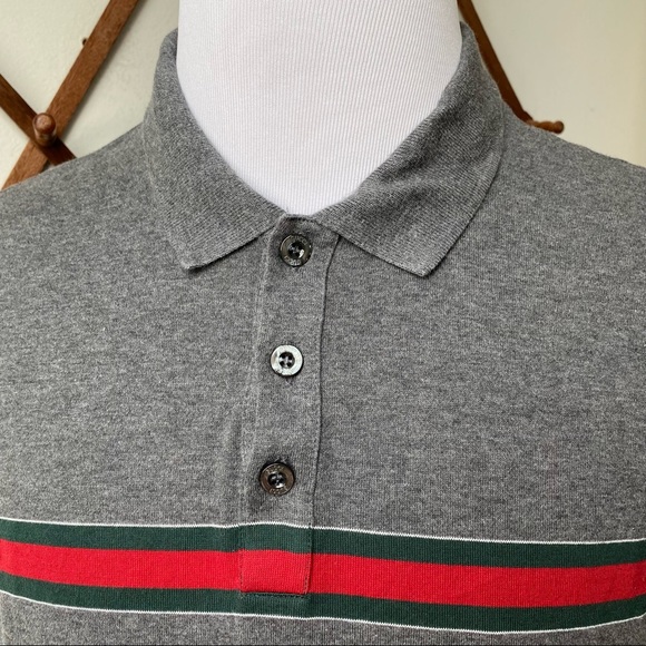 Gucci Web Trim Polo - Picture 7 of 14